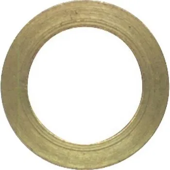 brána IBFM Kulatá mosazná podložka do pantu - kroužek pr.20 mm, otvor M12