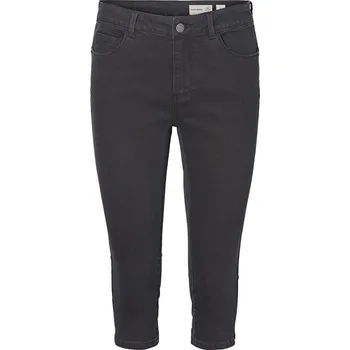 Dámské džíny Vero Moda Hot Seven Nw Dnm Slit Knicker Mix Noos Black