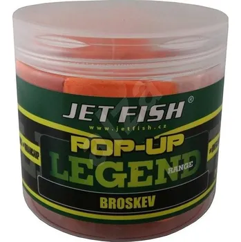 Boilies Jet Fish POP-UP LEGEND RANGE 16mm : broskev
