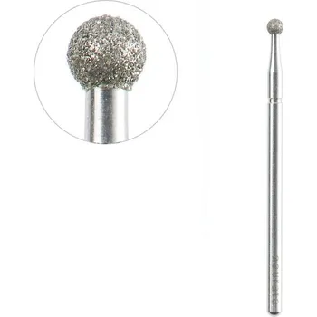 Frézka na pedikúru s diamantovou kuličkou 2,5/2,5 mm ACURATA (AS)