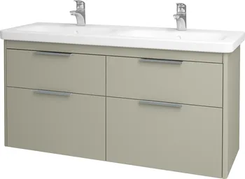 Koupelnový nábytek Dřevojas Enzo SZZ4 130 M05 Béžová mat/M05 Béžová mat