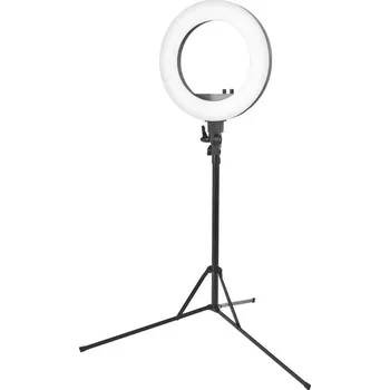 Stojací lampa Prstencová lampa RING LIGHT 18" 48W LED se stativem (AS)