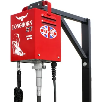 Úprava srsti hospodářského zvířete LONGHORN XT 240V kompletní sestava profi stříhacího strojku na ovce pevný náhon, worm