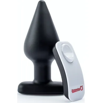 Anální kolík The Screaming O Rechargable Vibrating Plug XL Black