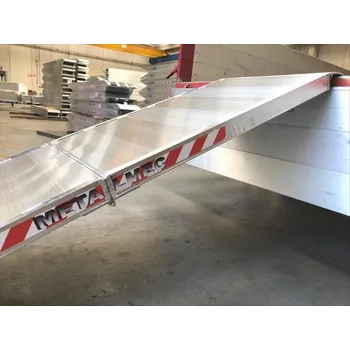 Nakládací rampa pro vozidlo Sklopná hliníková nájezdová rampa 2410010 INC max. nosnost 800 kg