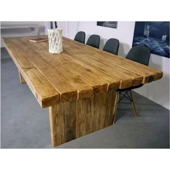 Jídelní stůl Industriální stůl - konferenční jednací Rustyk rozměry stolu 200x75x90cm