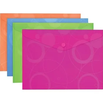 Aktovka na dokumenty Spisovka na dokumenty NEO COLORI A4 s drukem, oranžová