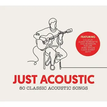 Zahraniční hudba Just Acoustic: 80 Classic acoustic songs – Various Artists [4CD]