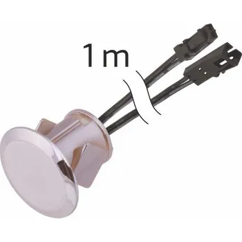 Příslušenství pro LED osvětlení LED21 Dotykový MINI spínač se stmívačem 36W CHROM pro jednobarevné LED pásky a žárovky