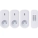 Emos Dálkově ovládané zásuvky Emos; bílé | P0070