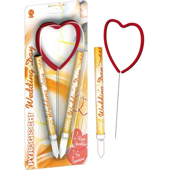 Dortová svíčka Dortová fontána SVATEBNÍ set