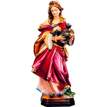 Vánoční dekorace Ornatis Svatá Magdaléna Provedení: Přírodní bez malování, Velikost stojících figur dospělých postav: 15 cm Dřevěný vyřezávaná Svaté Magdalena