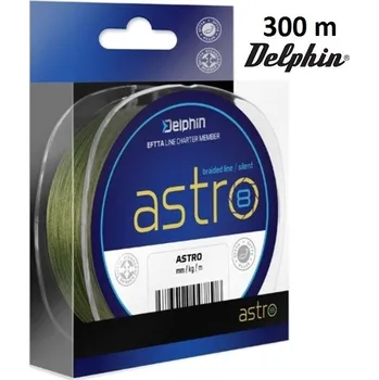 Delphin ASTRO 8 pletená šňůra 300 m průměr: 0,08 mm