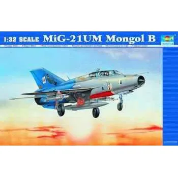 Plastikový model Trumpeter 1/32 MiG-21 UM