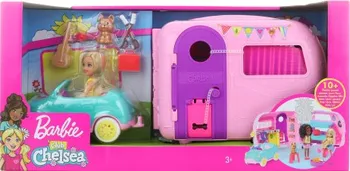 Doplněk pro panenku Mattel Barbie Chelsea karavan 