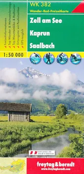 Zell am See, Kaprun, Saalbach 1:50 000 -  Freytag & Berndt [DE] (mapa)