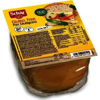 Trvanlivě pečivo Schär Pan Multigrano Bílý chléb se zrníčky bez lepku 250 g
