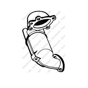 Katalyzátor Bosal 090-163