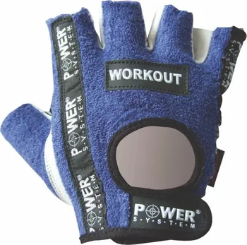 Fitness rukavice Power System Workout PS 2200 modré