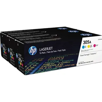 HP 305A CF370AM CMY sada originální toner