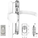 ROTO Klika-koule JUPITER široký štítek 52 mm s překrytím Barva: Bílá RAL 9016