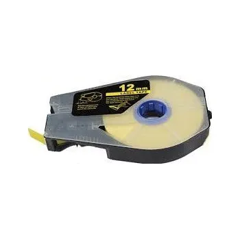 Kompatibilní samolepicí páska pro Canon M-1 Std/M-1 Pro, 12mm x 30m, kazeta, žlutá