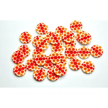 Knoflík Knoflík dvoudírkový plastový 15 mm 358040