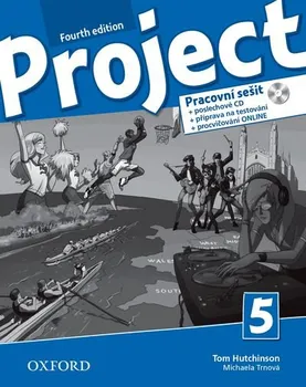 Anglický jazyk Project Fourth Edition (5): Pracovní sešit + Project Online Practice - Tom Hutchinson + [CD]