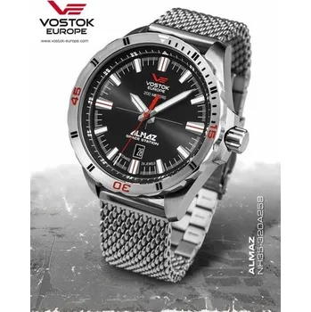Hodinky Hodinky Vostok Almaz automat NH35A/320A258B + Dárek zdarma