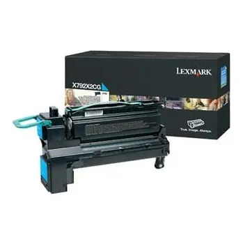 Počítač Lexmark X792X2CG azurový (cyan) originální toner