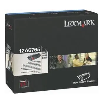Počítačové příslušenství Lexmark 12A6765 černý (black) originální toner