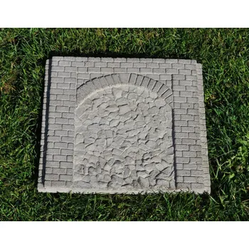 Modelová železnice Opěrná zeď vysoká z betonu G - Modul 02 (Zahradní železnice)