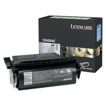 Lexmark 12A5849 černý (black) originální toner