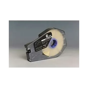 Kompatibilní samolepicí páska pro Canon M-1 Std/M-1 Pro, 6mm x 30m, kazeta, bílá