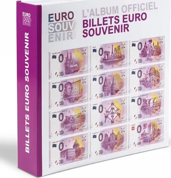 Obal pro sběratelský předmět Leuchtturm album na 200 ks Euro "Suvenýr" bankovek