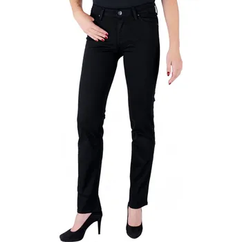 Dámské džíny Lee Marion Straight Black Rinse