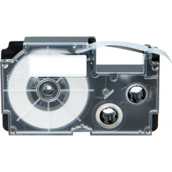 Casio R3.5YW (XR-6HSYW), 6mm x 2m, černý tisk / žlutý podklad, smršťovací, kompatibilní páska