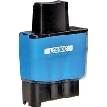 Brother LC-900C azurová (cyan) kompatibilní cartridge