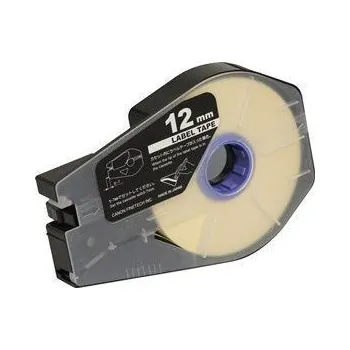 Kompatibilní samolepicí páska pro Canon M-1 Std/M-1 Pro, 12mm x 30m, kazeta, bílá