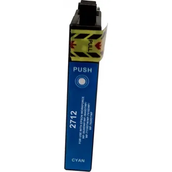 Epson 27X T2712 azurová (cyan) kompatibilní cartridge