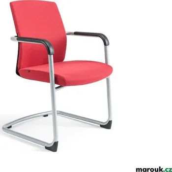 Jednací židle Jednací židle Office More JCON — více barev, nosnost 120 kg Office Pro Červená