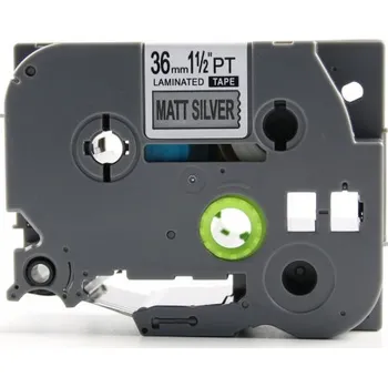 Pásek do tiskárny Kompatibilní páska s Brother TZ-M961 / TZe-M961, 36mm x 8m, černý tisk / stříbrný podklad