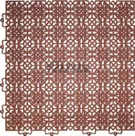 Plastová dlaždice Fatra Terrasol terakota