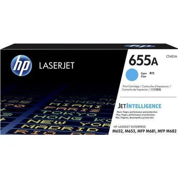 HP CF451A 655A azurová (cyan) originální toner