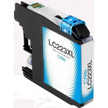 Brother LC-223XL azurová (cyan) kompatibilní cartridge