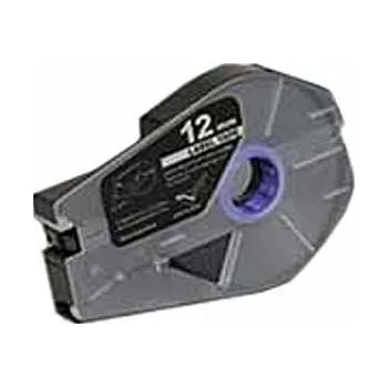 Kompatibilní samolepicí páska pro Canon M-1 Std/M-1 Pro, 12mm x 30m, kazeta, stříbrná