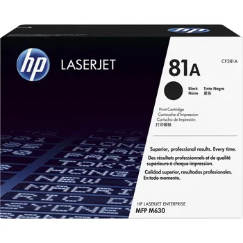 Počítačové příslušenství HP CF281A černý (black) originální toner