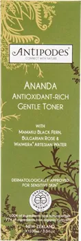 Pleťové sérum Antipodes Ananda jemné antioxidační tonikum 100 ml