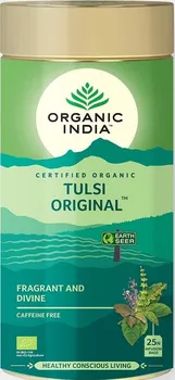 Léčivý čaj Organic India Tulsi Original Tea Bio plech 100 g