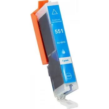 Canon CLI-551XL azurová (cyan) kompatibilní cartridge